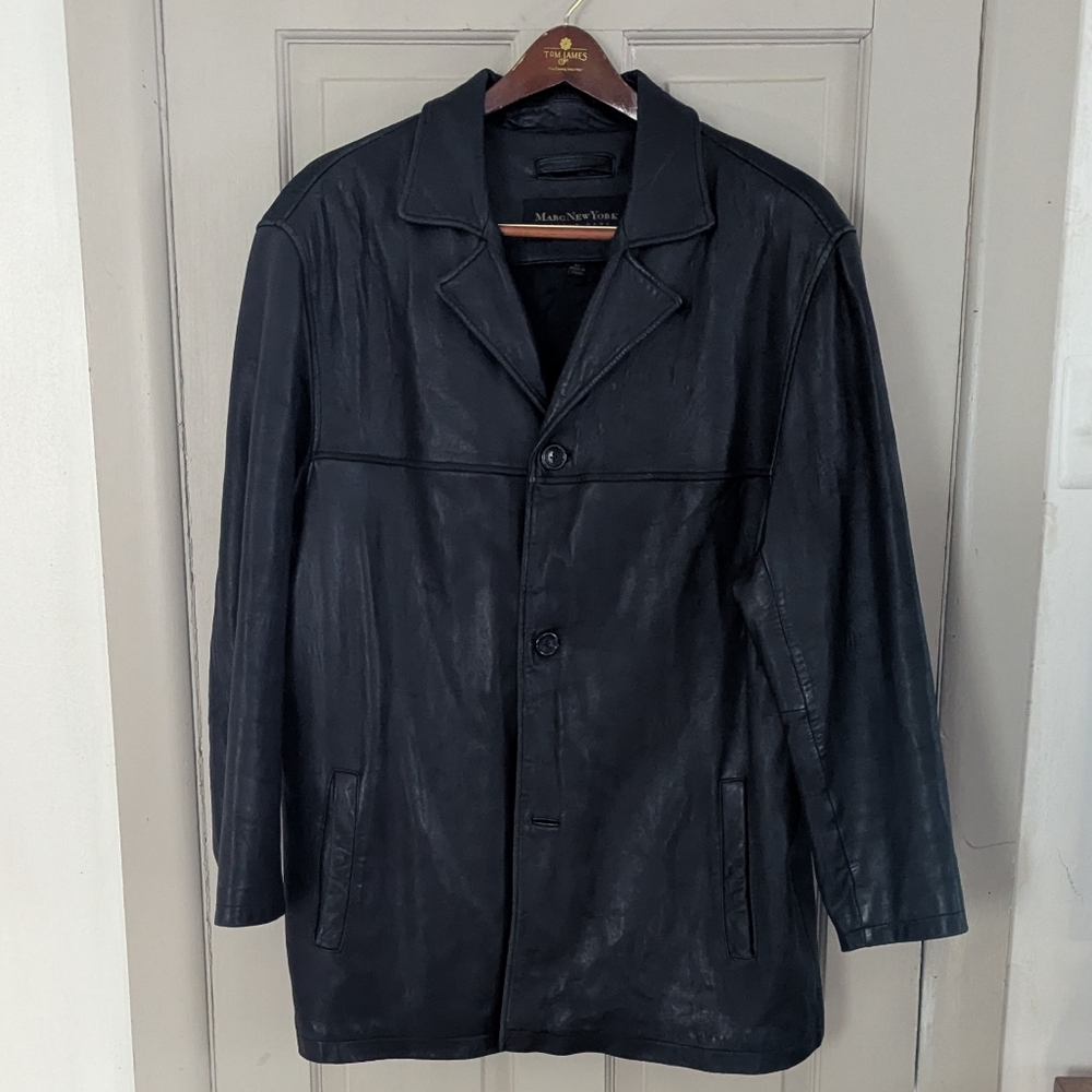Men's Leather Coat